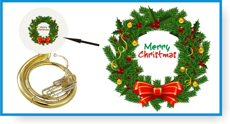 Merry Christmas Sousaphone Cover